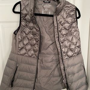 Calvin Klein Grey/Silver Puffer Vest